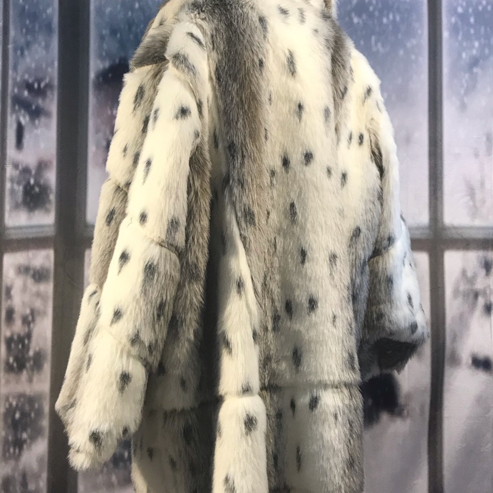 Reversible Faux Fur Coat XXL Sz 18-20